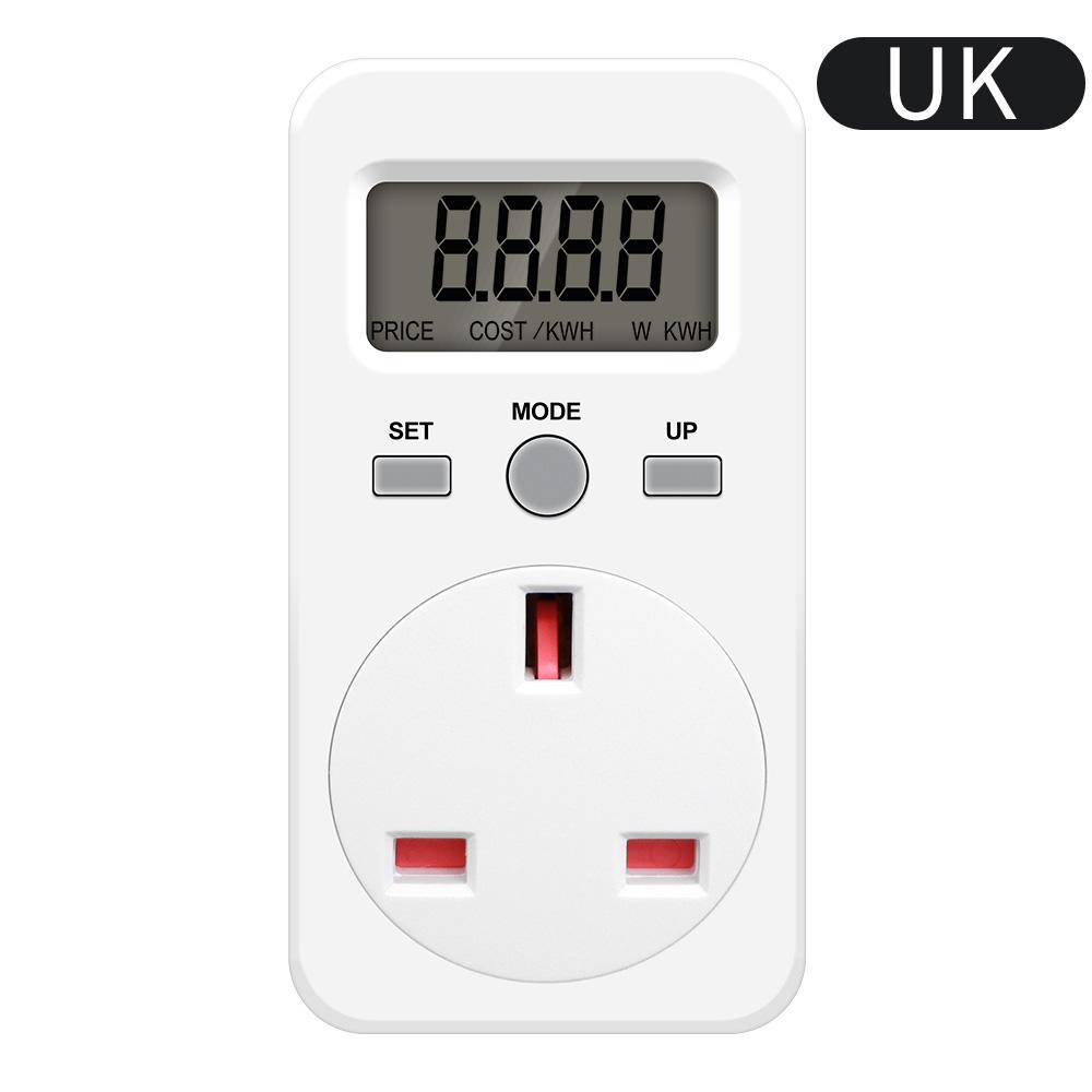 230V 16A Digital Power Meter Energy Meter Wattmeter Electricity Test Measuring LCD Socket  EU UK AU US BR FR IT TH Plug Optional