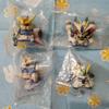 Bandai SD Gundam Полный Цвет SEED Мобильный Костюм Силовой Взрыв Астрай Внешняя Рама Виндам Набор из 4 Штук Импульс, Импульс, D, (Un d)