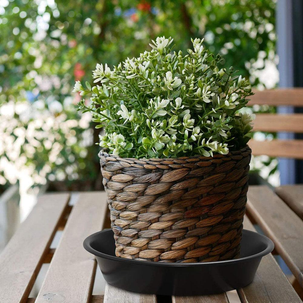 3 шт. Сверхпрочные круглые поддоны для цветочных горшков, поддоны для сбора капель, пластиковые поддоны, поддоны для помещений и улицы