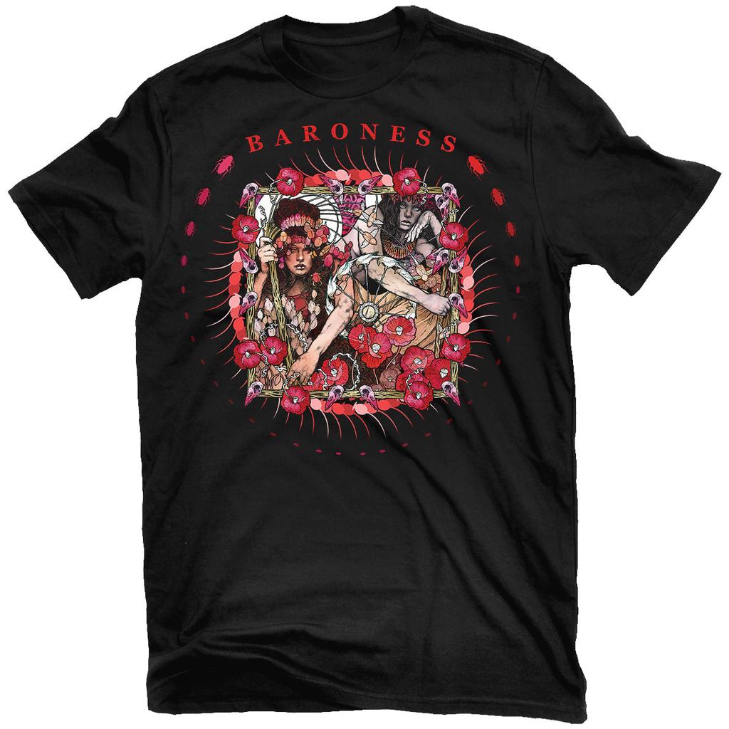 Baroness Blue Record Heavy Metal Rock Band Style Summer Casual TShirt Unisexs and Womens Luxury Brand