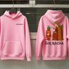 Sir Racha Man Woman 2 SidedHoodies Sri Racha Medieval Art Pullover Sriracha Fan Merch Retro Medieval Graphic Sweatshirt Hoodie