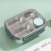 850ml Portable Lunch Boxes for Children Adults Thermo Soup Bento Box Stainless Steel Insulated Heating Food Storage Container