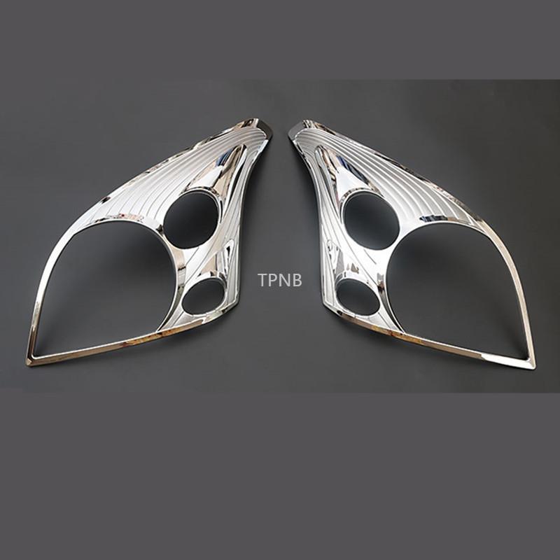 Для Toyota Land Cruiser Prado 120 J12 2003 2004 2005 2006 2007 2008 2009 автомобильный ABS хромированная внешняя накладка аксессуары