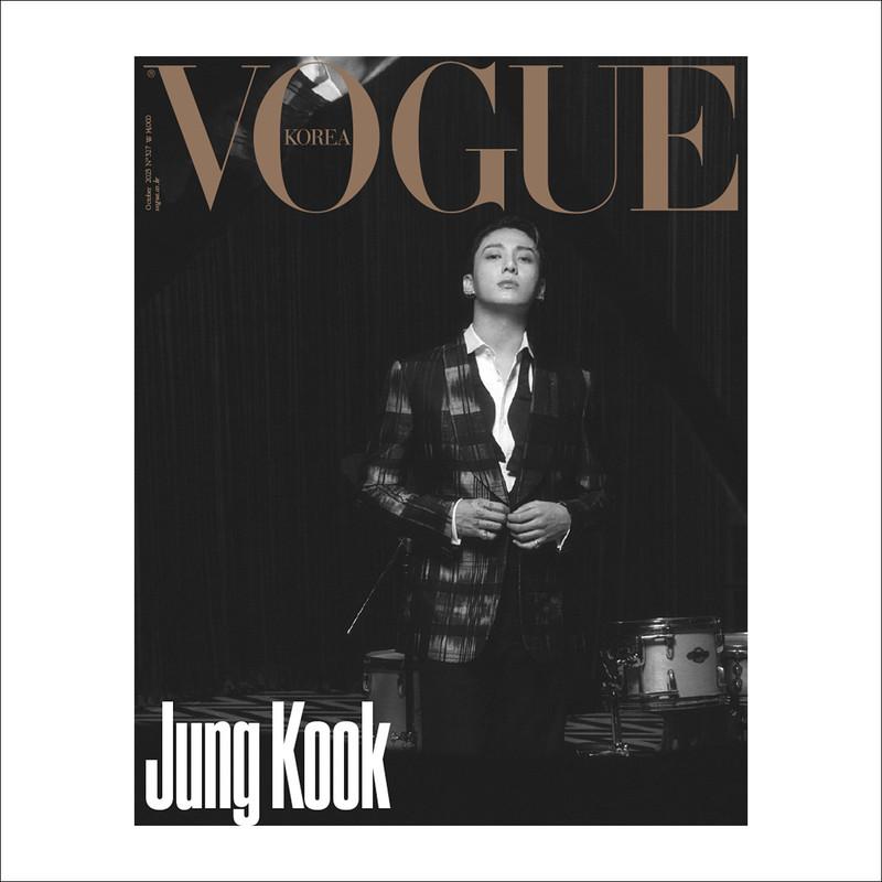 ЧОНГКУК(БТС) VOGUE KOREA 2023.10 + бесплатный подарок