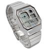 Casio Standard Digital Watch with Analog Display, Vintage Series A130WE-7A, Silver x Metallic Gray