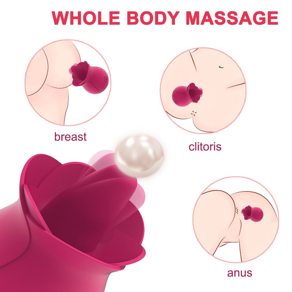 Секс-игрушки для девочек, роза, сосание языка, вибраторы, присоска для клитора, соска для женщин, стимулятор клитора, оральный лизание кискиAA