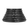 8 PCS Metal Step Up Rings Universal Lens Filter Adapter Set 49‑52‑55‑58‑62‑67‑72‑77‑82mm