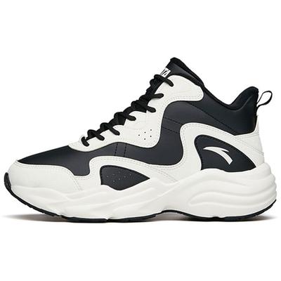 Удобные универсальные амортизирующие износостойкие низкие повседневные туфли женские кроссовки черные белые 122148984-1