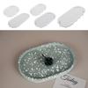 Овальная форма для подноса, силиконовая кристаллическая эпоксидная форма для хранения ручной работы, украшение для дома