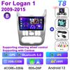 2 Din Android 12 автомобильное радио для Renault Logan 1 Sandero 2009-2015 Largus Dacia Duster Мультимедийный видеоплеер Carplay Auto Stereo