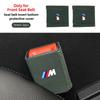 BAGF7 Car Sticker Hot For BMW Alcantara seat belt base cover 2026  For BMW X1 X2 X3 X4 G30 6GT E46 E90 E60 F30 E36 F20 E52.81 E70 E91 pklg3