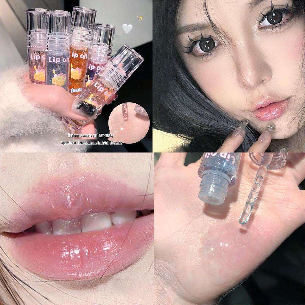 Набор блесков для губ Cappuvini: Прозрачный, Увлажняющий, Придающий объем блеск с зеркальным сиянием