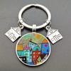 Artistic Glass Keychains