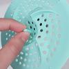 Shower Drain Filter Round Bathroom Supplies Reusable Floor Shower Drain Bathtub Sink Filter Hair Catcher Durable Anti-clogging