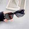 Korean Style Polarized Sunglasses Men Rivets Decoration Square Shape Sunglass For Men Holiday Travelling Woman Sun Glass