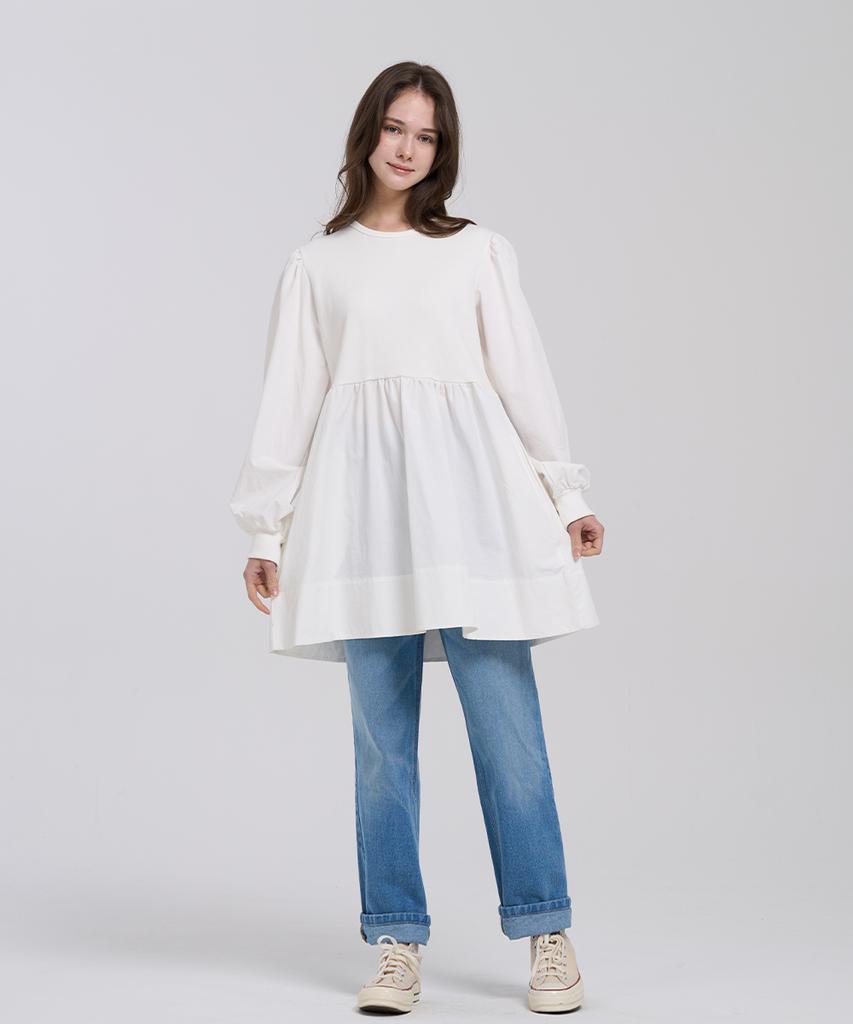 Reve Hearted Verse Dress - Ivory