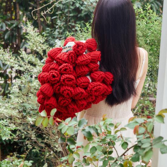 Вязаный крючком букет роз одеяло мягкое дышащее декоративное романтическое розовое цветочное вязаное одеяло