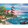 New 5D DIY Diamond Painting Sea View Diamond Embroidery Lighthouse Cross Stitch Full Round Drill Home Decor Manual Gift