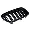 1 пара передних решеток для почек, гоночные грили для BMW X3 F25 2010 2011 2012 2013, двойные 2 рейки, двойная линия, решетка бампера