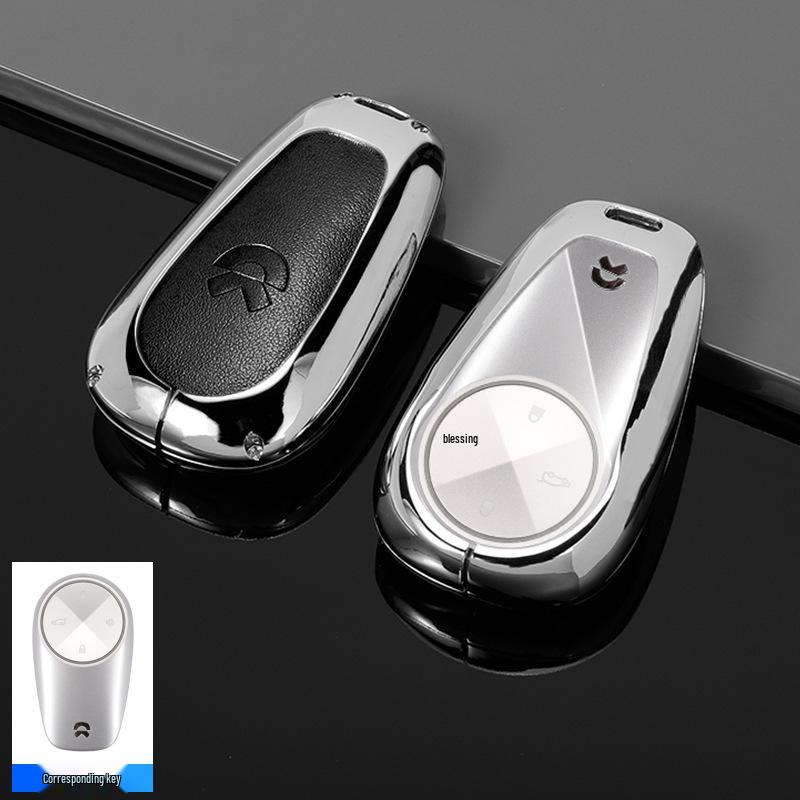 High-End NFC Protective Shell Buckle for NIO ES8/ES6/EC6 Car Key Cards (2023 Model)