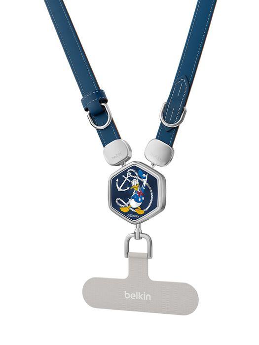 Belkin Disney Donald Duck Кроссбоди Премиальный Двусторонний Кожаный Ремешок MSZ003NB