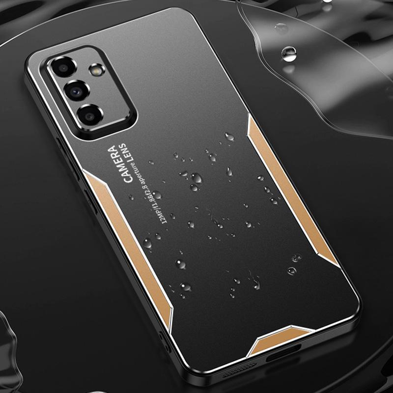Для Samsung Galaxy A25 5G (Глобальный) (161,0 х 76,5 х 8,3 мм) Чехол для телефона Алюминиевый сплав+ТПУ+ПК крышка