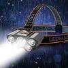 5 LED Headlamp Rechargeable with Built In 18650 Battery Strong Light Headlight Camping Adventure Fishing Head Light Flashlight