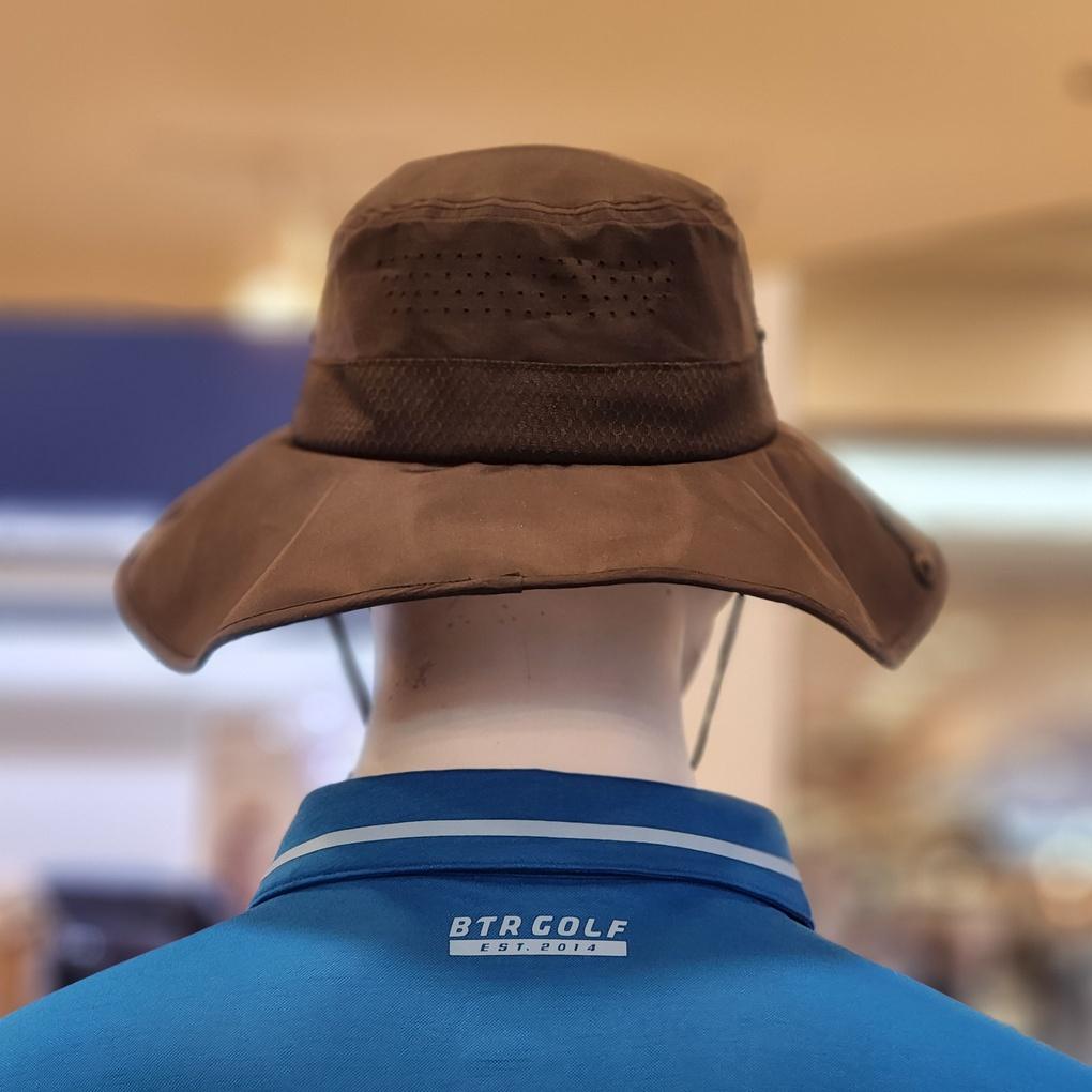 BTR Golf BVC4998MLGR Мужская летняя сетчатая кепка для гребли в стиле колор-блок, шляпа-ведро в ковбойском стиле