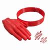 Creative Sun Protection Cap 3D Printing Palm Visor Headband Hand Shape Sun Hat  Summer Season