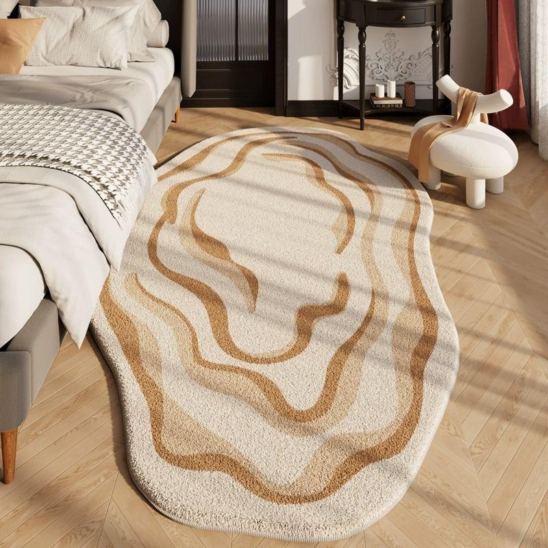 Irregular Living Room Decoration Plush Carpet Bedroom Large Area Carpets Home Fluffy Soft Mat Lounge Rug