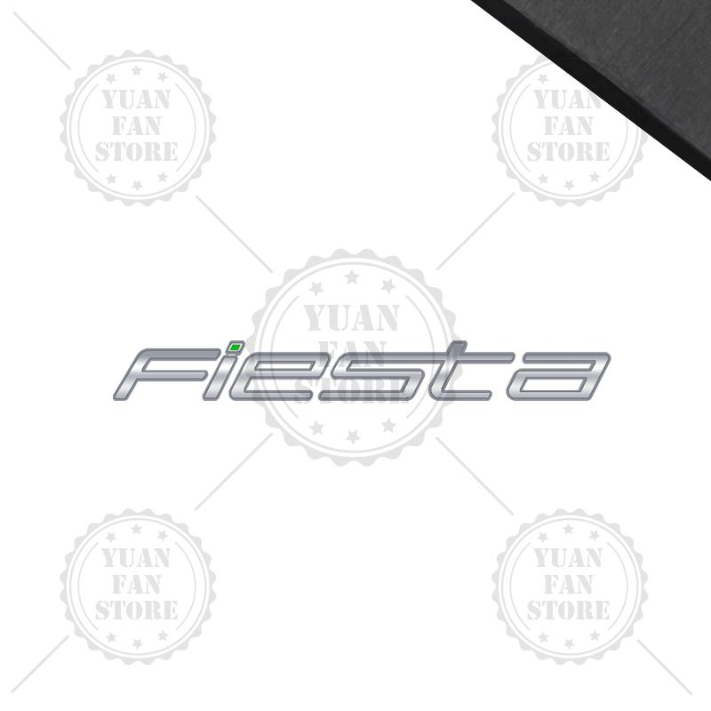 1PCS Metal Letter For Fiesta Ford 3D Emblem Car Rear Trunk Decals Lettering Badge Auto Accessories Styling