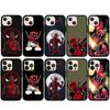 Для iPhone 16 15 Xiaomi Redmi Note 13 12 11 Pro Max X 9 14 XR Samsung Galaxy A16 S24 S23 Plus A06 14C Huawei OPPO Deadpool Superhero Marvel Phone Case