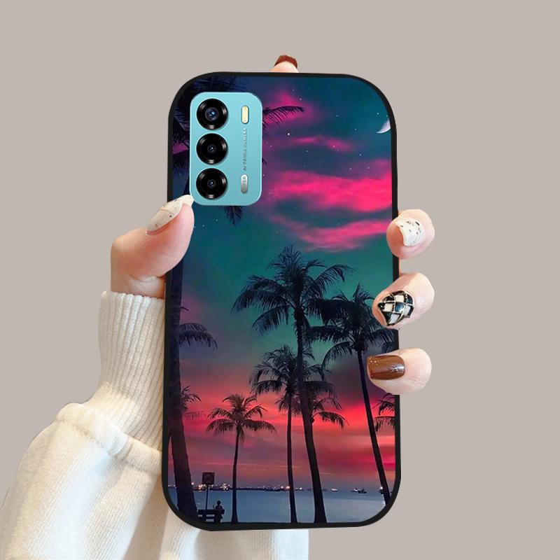 Для ZTE Blade V40 Vita Модный Чехол 8045 Мягкая Силиконовая Задняя Крышка Для ZTE Blade A72 Чехол A 72 4G Телефон Защитный Fundas Para