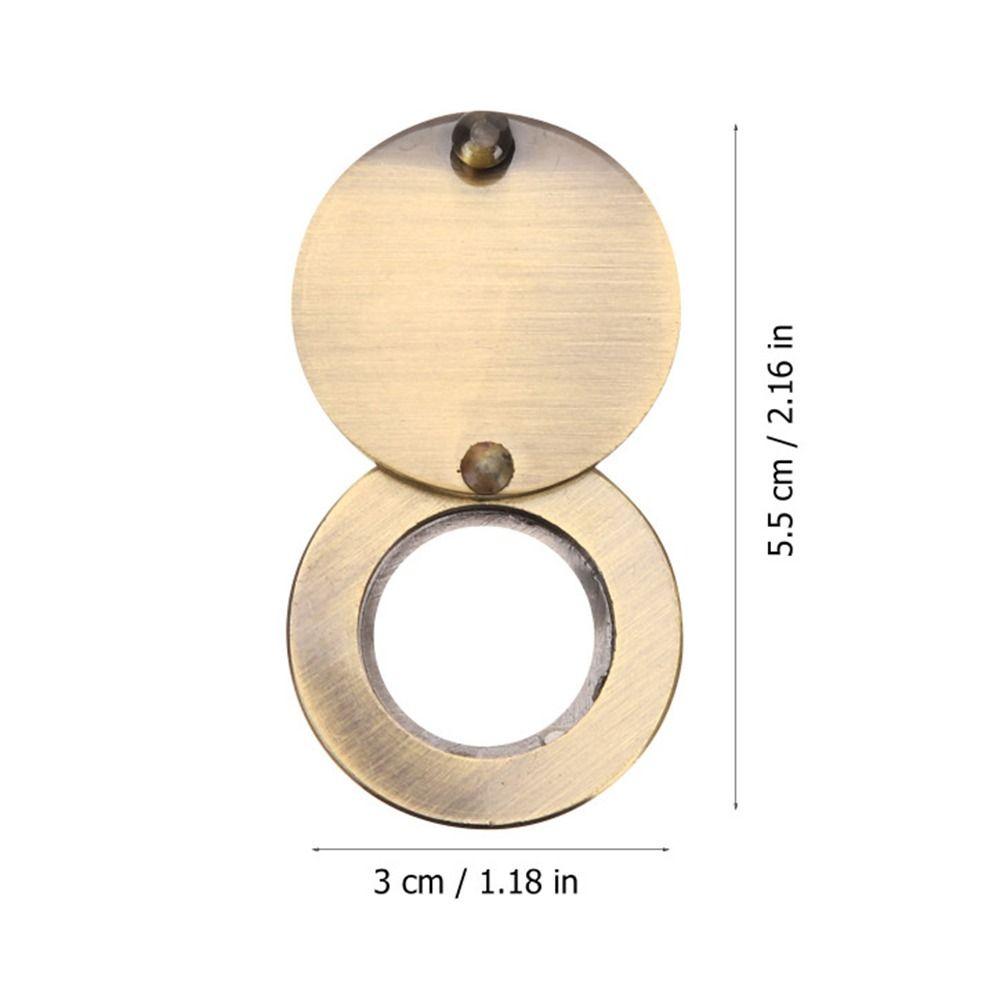 Безопасный дверной глазок Фиксированный дверной глазок Крышка Конфиденциальность Глазок Крышка Вращающаяся крышка конфиденциальности Крышка дверного глазка Пластина конфиденциальности