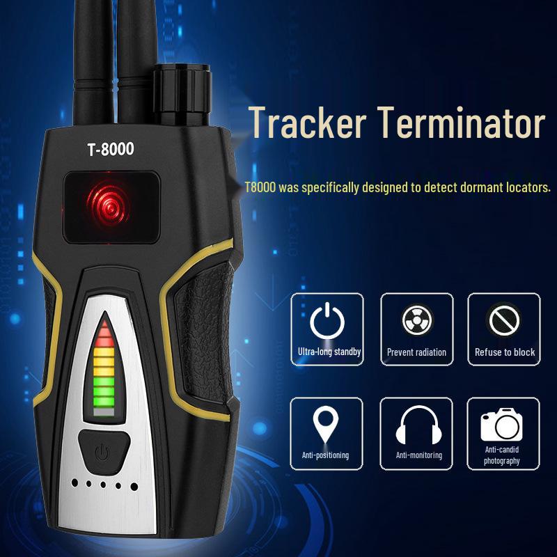 T8000 Высокочувствительный детектор GPS-сигналов, инфракрасных камер и прослушивающих устройств