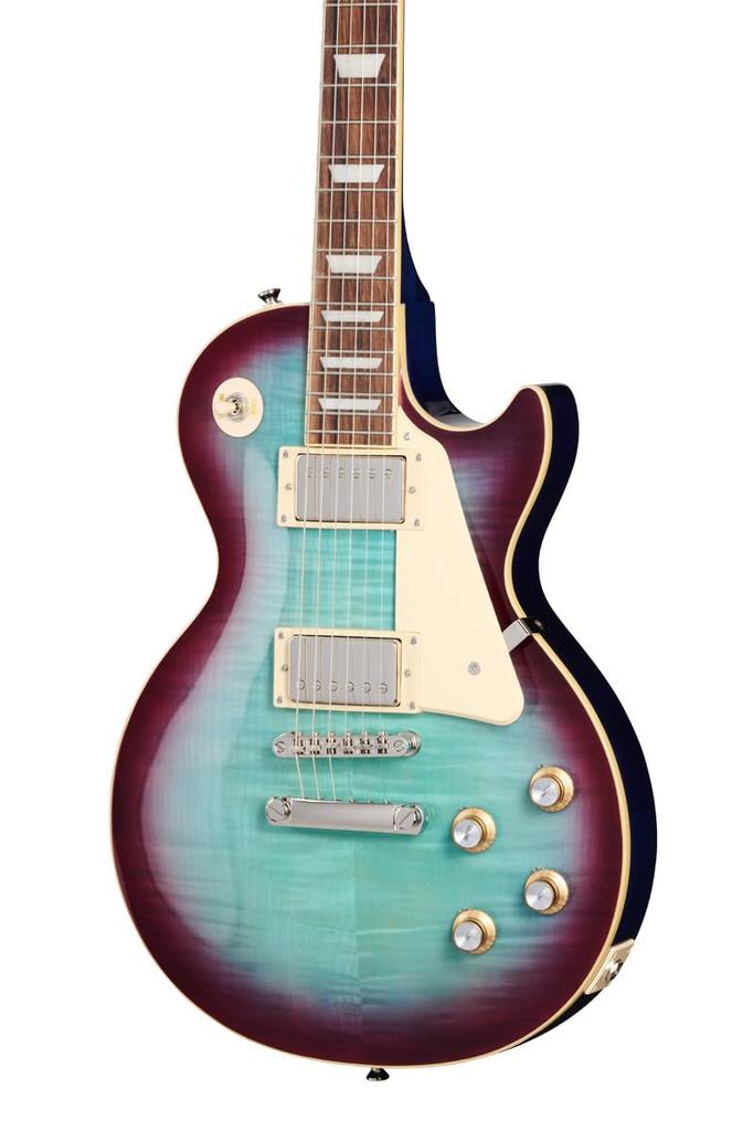 Epiphone /Вдохновлено Gibson Les Paul Standard 60s Figured Blueberry Burst