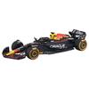 Kyosho Burago 1/64 Oracle Red Bull Racing RB21 Гран-при Бахрейна 2025 №1 M. Ферстаппен (Прозрачный чехол, без драйвера) BUR58009V