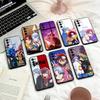 Чехол для телефона S-SK8 Аниме The InfinityS Для Samsung S25,24,23,22,30,21,10,9,Ultra,Plus,Lite,FE,4,5 G Мягкий черный чехол
