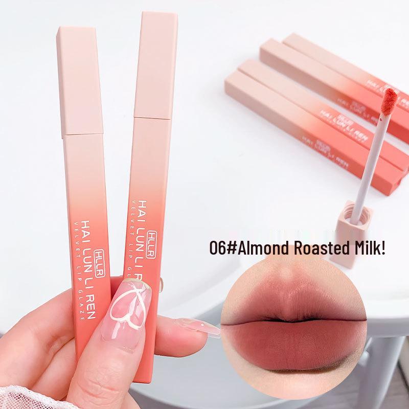 Бархатное облако блеск для губ: Матовая, Стойкая, Устойчивая к размазыванию помада и блеск