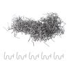500pcs Welding Hot Staple 0.8mm Automotive Plastic Repair Machine Wave Type Welding Wire for Car