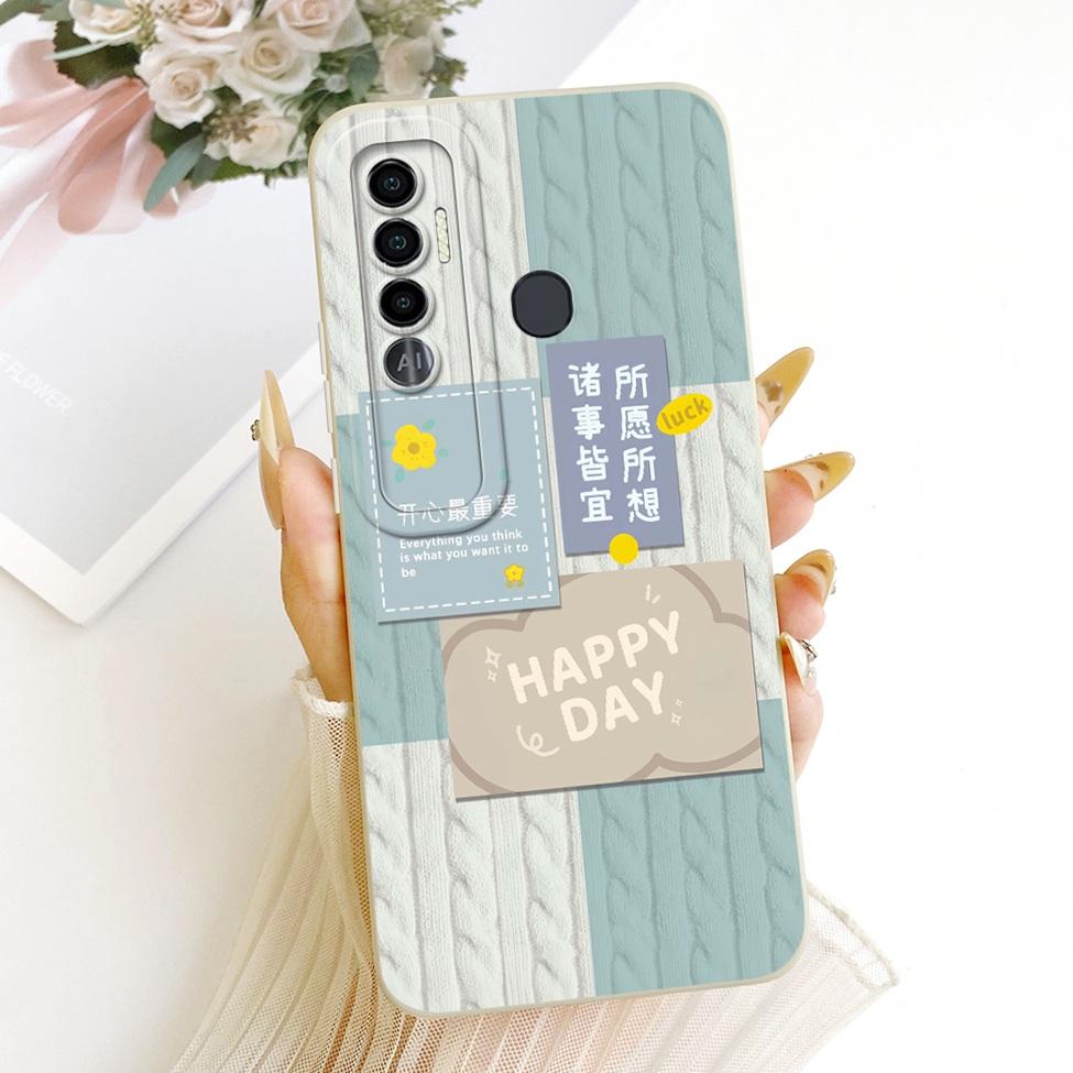 Чехол для Tecno Spark 7 Pro Чехол Модный Мультяшный Милый Смешной Расписной Силиконовый Чехол для Телефона Для Tecno Spark 7Pro
