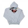 Womens/Ladies Justice League Movie Superman Emblem Hoodie