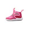 Rapidazen C Synthetic Leather Fabric Comfortable Non-Slip Shock Absorbing Wear-Resistant Mid-Top Walking Shoes Pink Baby Walking Shoes GX7133