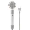 Pet Hair Dryer Brush Combo Dogs Cats Grooming Detangling Drying Tool ABS Material Gray White