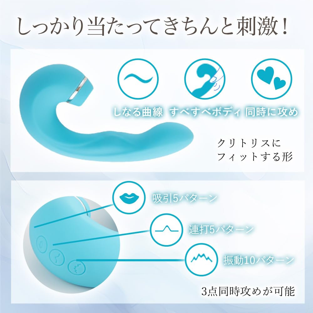 Love Cosmetics Вибратор Triple Olga для средней тишины (Всасывание Женщины, Оргазм, Новичок, Всасывание, Силикон)