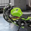 1/12 Kawasaki Ninja ZX-6R Модель мотоцикла для кросс-кантри Симуляция Металлическая модель уличного гоночного мотоцикла Коллекция Детские подарки