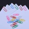 28mm Colored Metal Paper Clip Creative Bookmark Office Stationery Cartoon Anti Rust Pin Return Type Needle