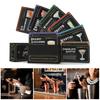 100 Pcs Cocktail Cards Cocktail Recipes Flashcards To Master Cocktails for Home Bartender Cocktail Menu Instruction Card