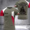 Польский флаг с камуфляжным принтом 3D футболка с круглым вырезом Мужская солдатская с короткими рукавами быстросохнущая свободная удобная новая спортивная футболка