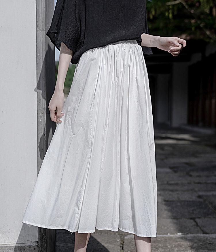 Heavy-Duty Patchwork Yarn Puffy Skirt - 2 Colors